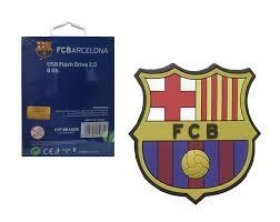 USB PENDRIVE RUBBER ESCUDO F.C.BARCELONA 8 GB USB01BC | 8426842050799 | Librería Castillón - Comprar libros online Aragón, Barbastro