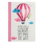 A5 NOTEBOOK FOLLOW YOUR DREAM 80 H 100 GR RAYA A5NOT0009 | 8056304485458 | Librería Castillón - Comprar libros online Aragón, Barbastro