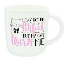 TAZA BUONGIORNO 35 ml I MAY NOT BE PERFECT BUT MY CAT LOUES ME | 8056304484857 | Librería Castillón - Comprar libros online Aragón, Barbastro