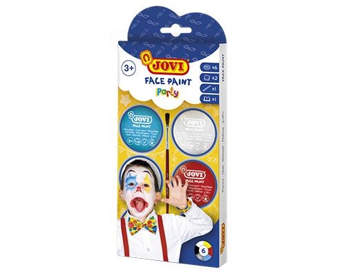 MAQUILLAJE JOVI EN CREMA FACE PAINT SET 6 COLORES 8ML PARTY + ACCESORIOS | 8412027030847 | Librería Castillón - Comprar libros online Aragón, Barbastro