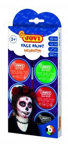 MAQUILLAJE JOVI EN CREMA FACE PAINT SET 6 COLORES 8ML HALLOWEEN + ACCESORIOS | 8412027030878 | Librería Castillón - Comprar libros online Aragón, Barbastro