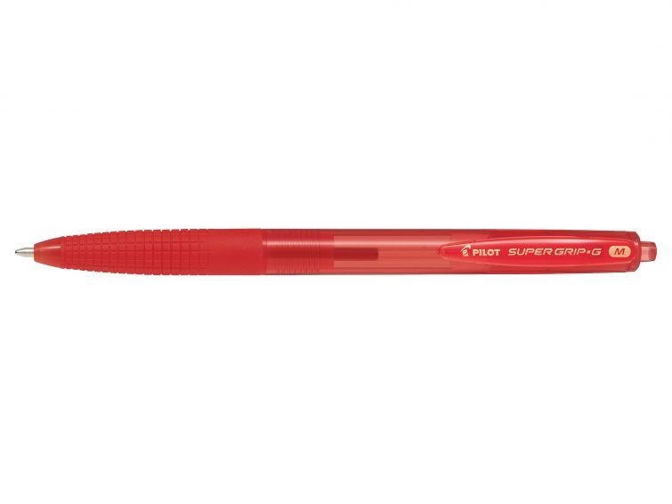 PILOT SUPER GRIP G BOLIGRAFO RETRACTIL M 1.0 ROJO | 4902505524417 | Librería Castillón - Comprar libros online Aragón, Barbastro