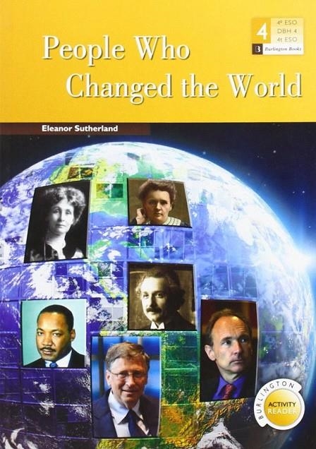 BAR - PEOPLE WHO CHANGED THE WORLD - 4º ESO | 9789963488704 | AA.VV | Librería Castillón - Comprar libros online Aragón, Barbastro