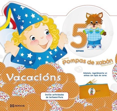 Pompas de xabón. Caderno de vacacións 5 anos | 9788499148519 | Campuzano Valiente, María Dolores | Librería Castillón - Comprar libros online Aragón, Barbastro