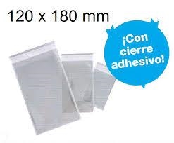 BOLSA PP CIERRE ADHESIVO 120x180mm 16221 100 UNIDADES | 8410782162216 | Librería Castillón - Comprar libros online Aragón, Barbastro