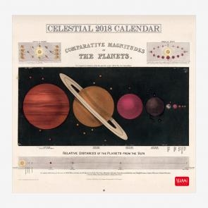 CALENDARIO PARED 2018 30x29 cm THE PLANETS CAL18032 | 8058093943966 | Librería Castillón - Comprar libros online Aragón, Barbastro