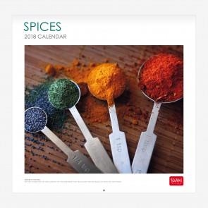 CALENDARIO PARED 2018 30x29 cm SPICES CAL18026 | 8058093943904 | Librería Castillón - Comprar libros online Aragón, Barbastro