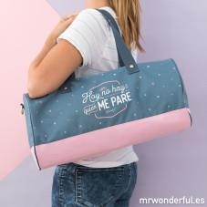 BOLSA DE DEPORTE HOY NO HAY QUIEN ME PARE - MR WONDERFUL | 8435460714372 | MR WONDERFUL | Librería Castillón - Comprar libros online Aragón, Barbastro