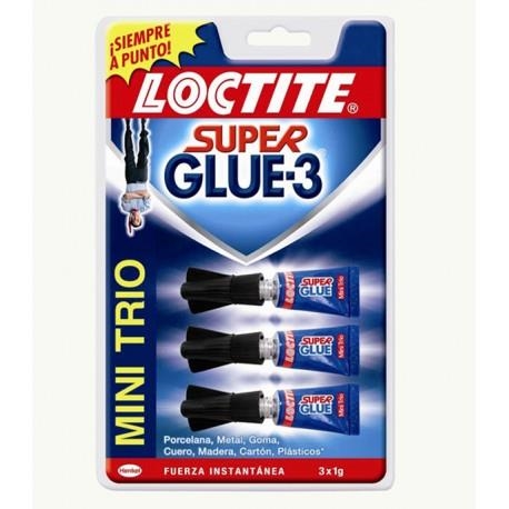 PEGAMENTO SUPER GLUE 3 MINI TRIO 3+1 | 8410436130431 | Librería Castillón - Comprar libros online Aragón, Barbastro