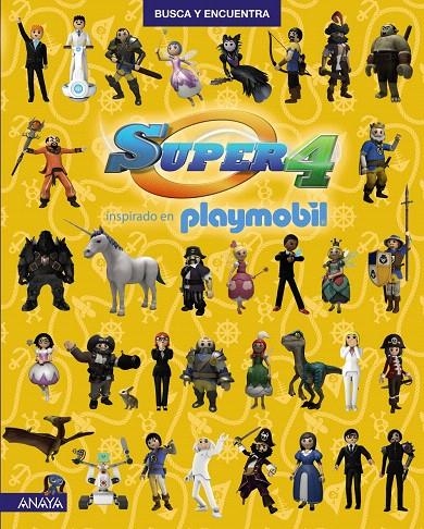 Super 4 - Busca y encuentra | 9788469834589 | Playmobil | Librería Castillón - Comprar libros online Aragón, Barbastro