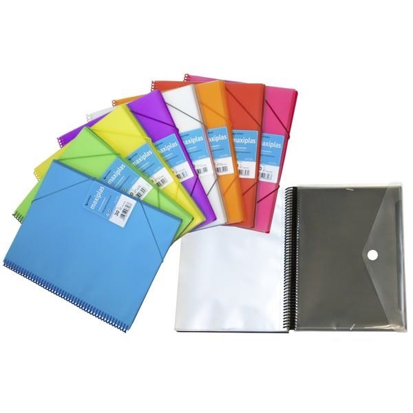 CARPETA FUNDAS 60 F GRAFOPLAS MAXIPLAS CON SOBRE TRASLUCIDO COLORES SURTIDOS | 8413623991310 | Librería Castillón - Comprar libros online Aragón, Barbastro