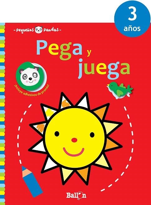 Pega y juega  sol +3 | 9789463079945 | Ballon | Librería Castillón - Comprar libros online Aragón, Barbastro