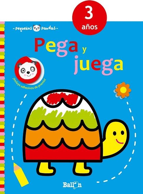 Pega y juega tortuga  +3 | 9789463079952 | Ballon | Librería Castillón - Comprar libros online Aragón, Barbastro