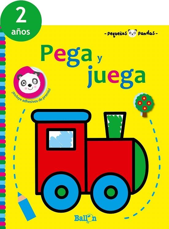 Pega y juega  tren +2 | 9789463079976 | Ballon | Librería Castillón - Comprar libros online Aragón, Barbastro