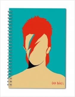 CUADERNO A5 RUSTICA COCO DAVEZ - DAVID BOWIE | 8432715094753 | Librería Castillón - Comprar libros online Aragón, Barbastro