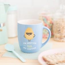 TAZA I`M HOTTER THAN MY COFFEE- MR WONDERFUL | 8435460725552 | MR WONDERFUL | Librería Castillón - Comprar libros online Aragón, Barbastro