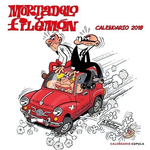 Calendario Mortadelo y Filemón 2018 | 9788448023423 | Ibáñez, Francisco | Librería Castillón - Comprar libros online Aragón, Barbastro