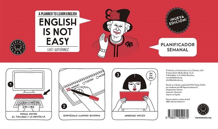 English is not Easy - Planificador (Nueva edición) | 9788417059279 | Gutiérrez, Luci | Librería Castillón - Comprar libros online Aragón, Barbastro