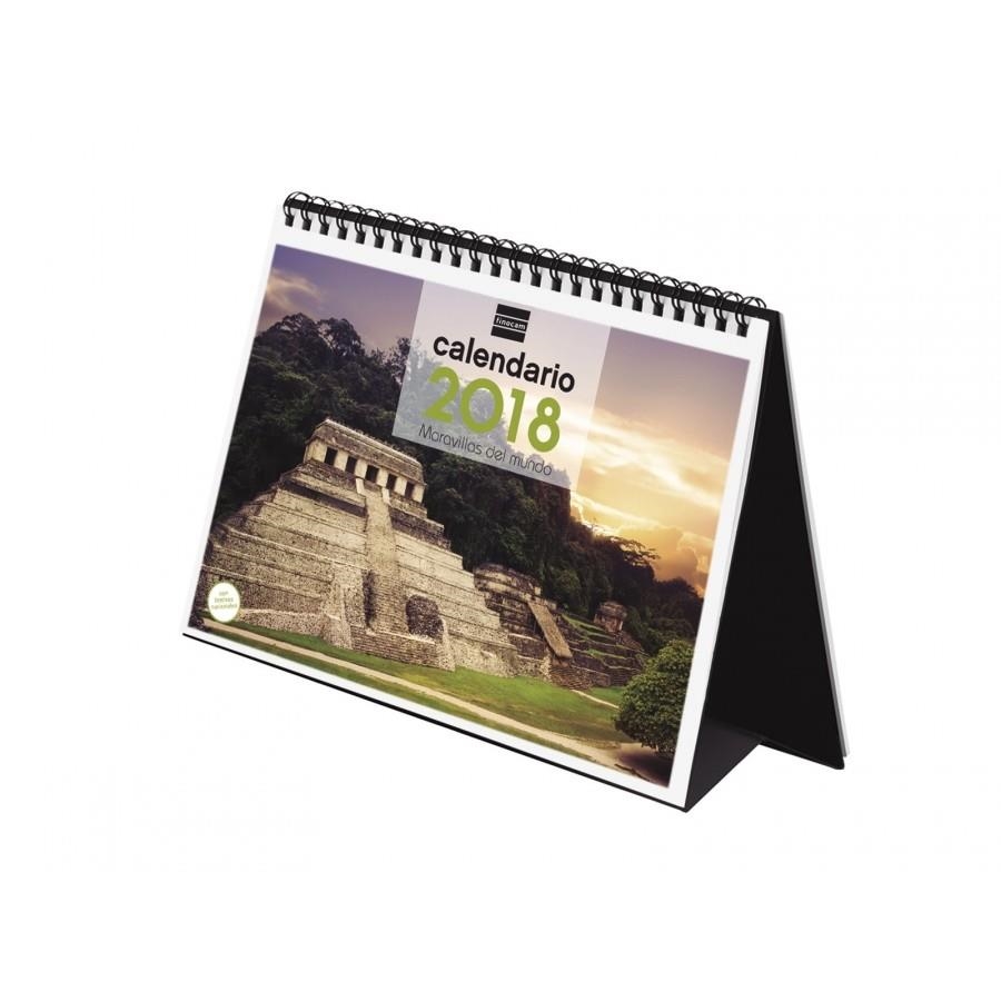 CALENDARIO FINOCAM 780321918 SOBREMESA 2018 MARAVILLAS DEL MUNDO+ | 8422952154075 | Librería Castillón - Comprar libros online Aragón, Barbastro