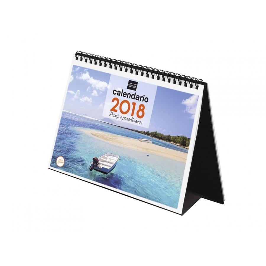 CALENDARIO FINOCAM 780322218 SOBREMESA 2018 PASIAJES PARADISIACOS+ | 8422952154068 | Librería Castillón - Comprar libros online Aragón, Barbastro