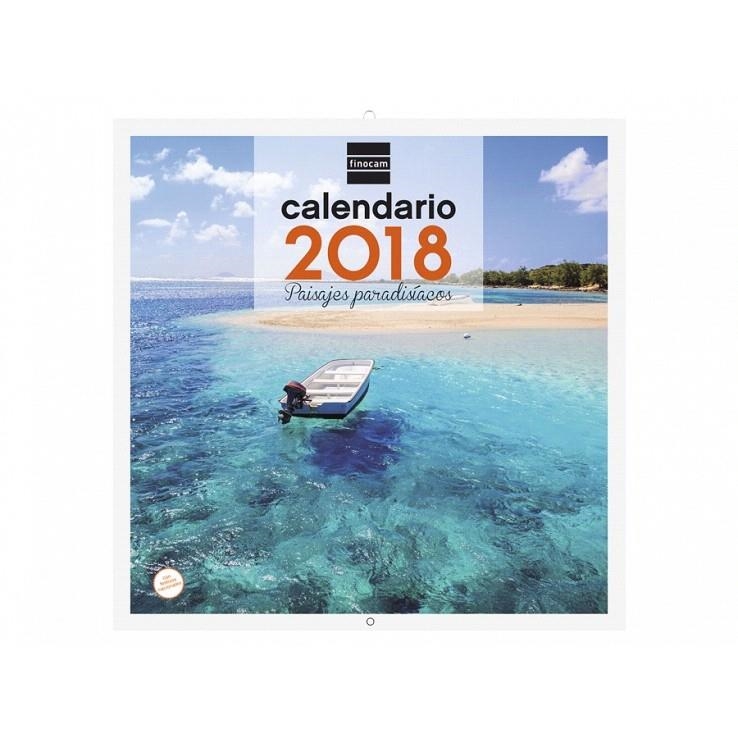 CALENDARIO FINOCAM 780302218 PARED 2018 PAISAJES PARADISIACOS+ | 8422952154297 | Librería Castillón - Comprar libros online Aragón, Barbastro