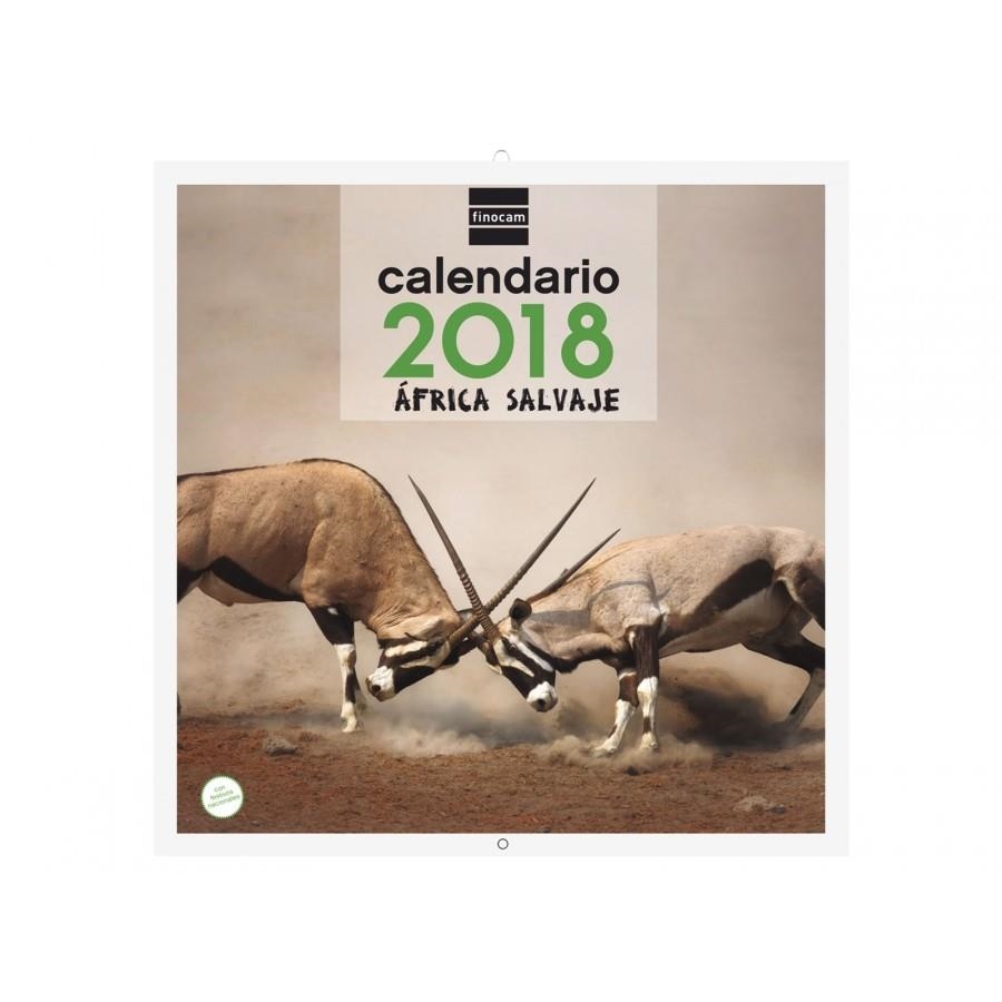 CALENDARIO FINOCAM 780302318 PARED 2018 ÁFRICA SALVAJE+ | 8422952154365 | Librería Castillón - Comprar libros online Aragón, Barbastro