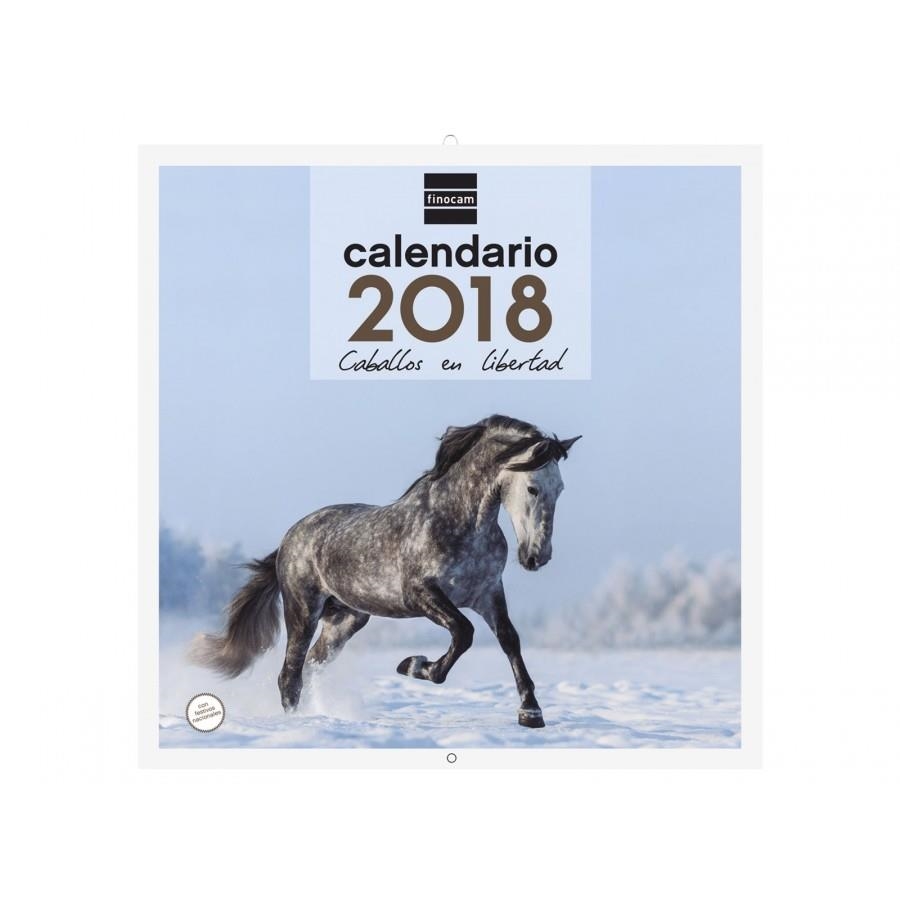 CALENDARIO FINOCAM 780302718 PARED 2018 CABALLOS EN LIBERTAD+ | 8422952154358 | Librería Castillón - Comprar libros online Aragón, Barbastro