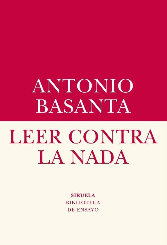 Leer contra la nada | 9788417151409 | Basanta, Antonio | Librería Castillón - Comprar libros online Aragón, Barbastro