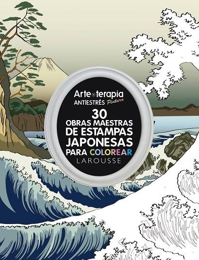 30 obras maestras de estampas japonesas para colorear | 9788416984671 | Larousse Editorial | Librería Castillón - Comprar libros online Aragón, Barbastro