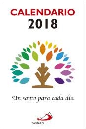 Calendario Un santo para cada día 2018 - Letra grande | 9788428553612 | Equipo San Pablo | Librería Castillón - Comprar libros online Aragón, Barbastro