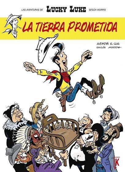 Lucky luke classics 09. la tierra prometida | 9788416435241 | Morris/ Lèturgie, Jean/ Fauche, Xavier | Librería Castillón - Comprar libros online Aragón, Barbastro