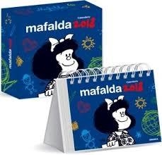 2018 CALENDARIO MAFALDA DE ESCRITORIO CON CAJA AZUL | 7798071445105 | Librería Castillón - Comprar libros online Aragón, Barbastro