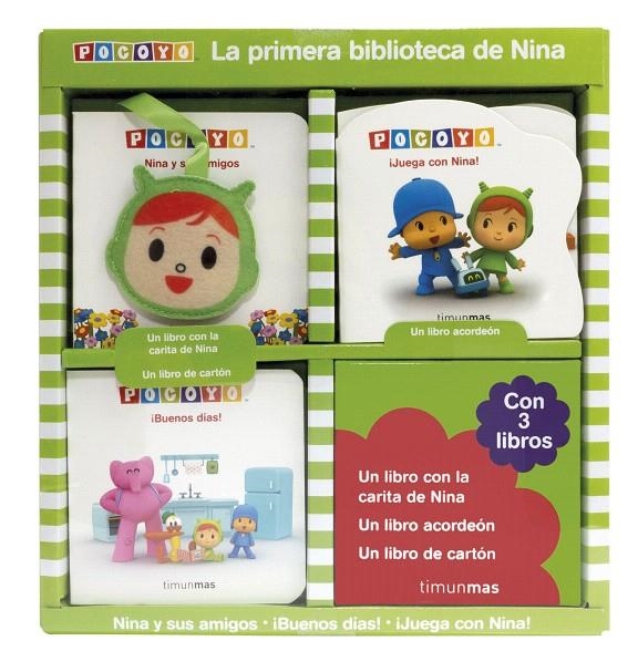 Pocoyó. La primera biblioteca de Nina | 9788408175056 | Zinkia Entertainment, S. A. | Librería Castillón - Comprar libros online Aragón, Barbastro