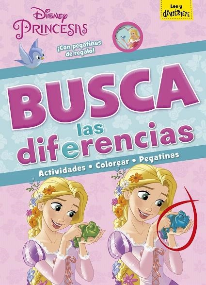 Princesas. Busca las diferencias | 9788416913046 | Disney | Librería Castillón - Comprar libros online Aragón, Barbastro