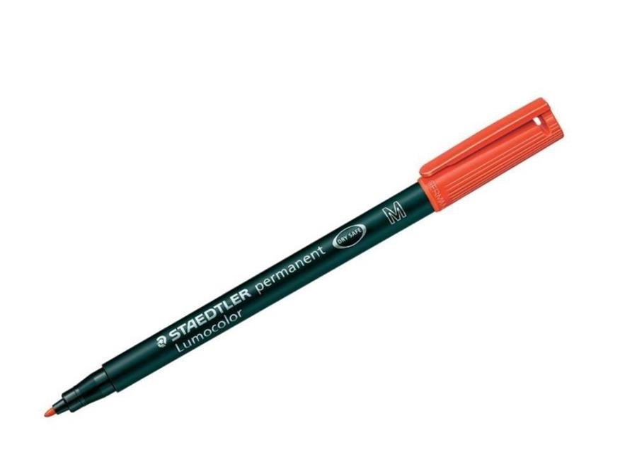 ROTULADOR STAEDTLER LUMOCOLOR M ROJO 317-2 | 4007817310564 | Librería Castillón - Comprar libros online Aragón, Barbastro