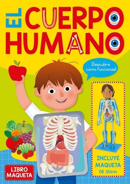 EL CUERPO HUMANO- LIBRO MAQUETA | 9788491202851 | Librería Castillón - Comprar libros online Aragón, Barbastro