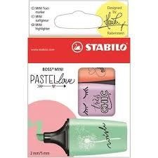 MINI MARCADOR PASTEL STABILO BOSS 3 UD 07/3-47 | 4006381514453 | Librería Castillón - Comprar libros online Aragón, Barbastro