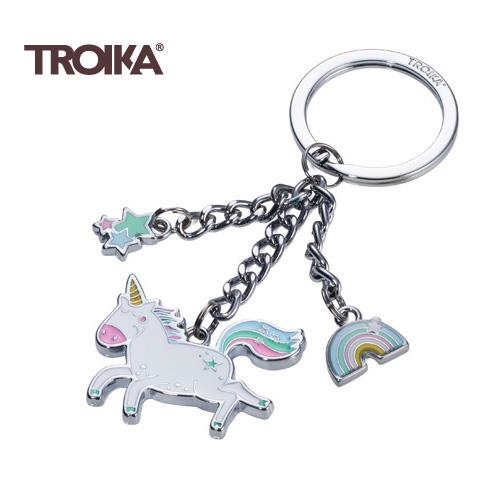 LLAVERO TROIKA 3 DIJES UNICORNIO + ARCO IRIS + ESTRELLAS KR17-34/CH | 4024023119927 | Librería Castillón - Comprar libros online Aragón, Barbastro