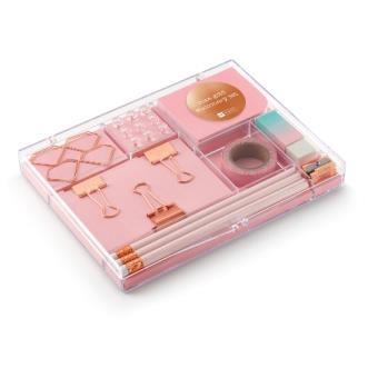 STATIONERY SET ROSE GOLD MR 11439 | 8422593114391 | Librería Castillón - Comprar libros online Aragón, Barbastro