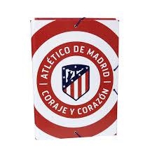 CARPETA 3 SOLAPAS ATLETICO DE MADRID CS04ATL | 8426842060668 | Librería Castillón - Comprar libros online Aragón, Barbastro