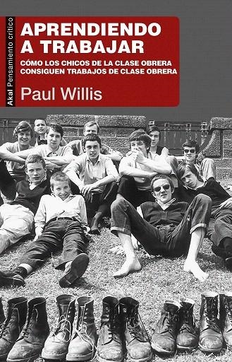 Aprendiendo a trabajar | 9788446044987 | Willis, Paul | Librería Castillón - Comprar libros online Aragón, Barbastro