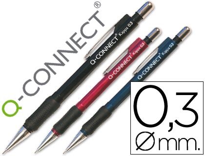 Portaminas q-connect kappa -sujecion de caucho 0.3 mm. KF00391 | 5706002003913 | Librería Castillón - Comprar libros online Aragón, Barbastro