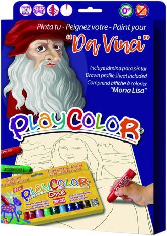 PLAYCOLOR PINTORES PINTA TU DA VINCI | 8414213090215 | Librería Castillón - Comprar libros online Aragón, Barbastro