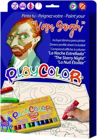 PLAYCOLOR PINTORES PINTA TU VAN GOGH | 8414213090413 | Librería Castillón - Comprar libros online Aragón, Barbastro