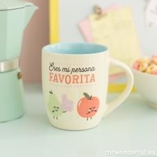 TAZA ERES MI PERSONA FAVORITA - MR WONDERFUL | 8435460722353 | MR WONDERFUL | Librería Castillón - Comprar libros online Aragón, Barbastro