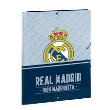 CARPETA FOLIO 3 SOLAPAS REAL MADRID CORPORATIVA 511824068 | 8412688295029 | Librería Castillón - Comprar libros online Aragón, Barbastro