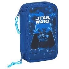 PLUMIER DOBLE PQÑO 28 PZAS STAR WARS SEON 411801854 | 8412688297337 | Librería Castillón - Comprar libros online Aragón, Barbastro