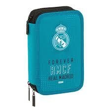 PLUMIER TRIPLE 41 PCS  REAL MADRID 3ª EQU 2017/18 411857057 | 8412688291991 | Librería Castillón - Comprar libros online Aragón, Barbastro