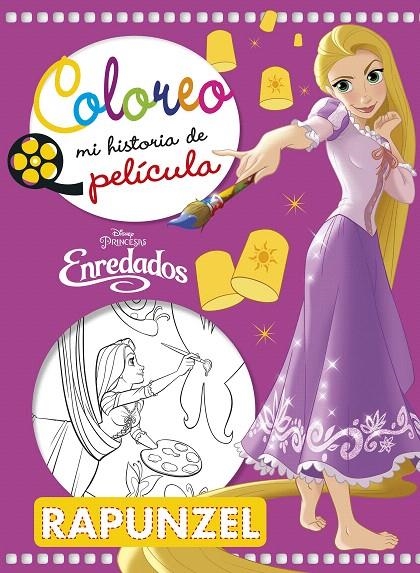 Enredados. Coloreo mi historia de película | 9788416917334 | Disney | Librería Castillón - Comprar libros online Aragón, Barbastro