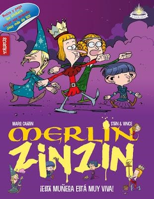 Merlin Zinzin : ¡Esta muñeca está muy viva! | 9788416635016 | Cantin, Marc | Librería Castillón - Comprar libros online Aragón, Barbastro